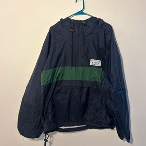 Vintage Disney World 90's Soft Lined Windbreaker 1/4 Zip Sz XXL